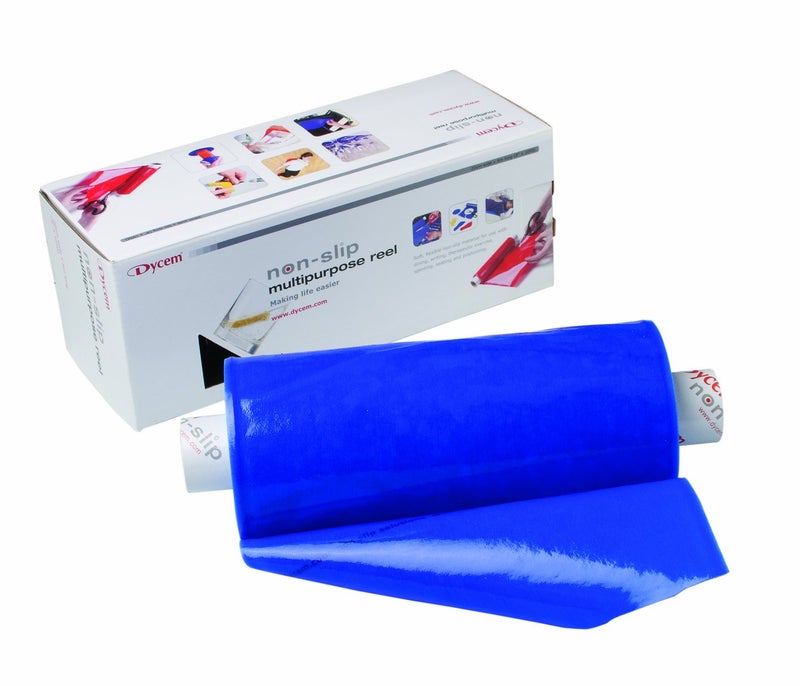 Dycem 50-1500B Non-Slip Material Roll, Blue, 8" X 10 yard - Image 1